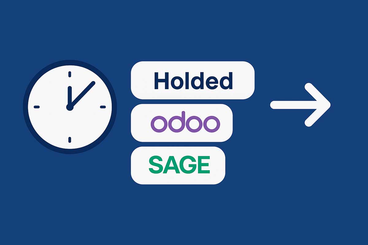 ¿Holded, Odoo o SAGE? Elige bien antes de 2026